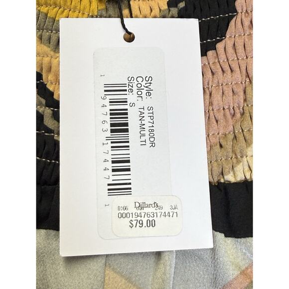 Sugar Lips Wide Leg Pants Women’s Sz S Flowy Multi Swirl Print - Picture 3 of 9